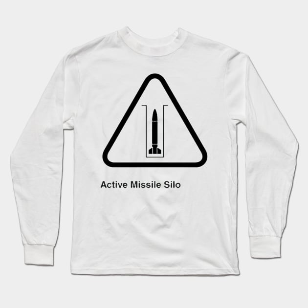 Active Missile Silo Long Sleeve T-Shirt by SarjisHemmo.com